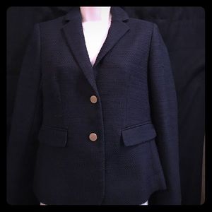 Ann Taylor gold 2 button blazer - blue